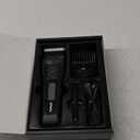 Men Body Hair Trimmers,Electric LCD Battery Indicator Safe Blade Waterproof Groin Hair Shavers Male Painless Wet and Dry Quiet Hygiene Razor with Standing Charging SMT033 Black