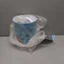 Bathroom Accessory Set 6 Piece Starfish Seashell Summer Beach sea Water Summer Toothbrush Holder, Toothbrush Cup, Soap Dispenser, Soap Dish, Toilet Brush Holder, Trash can (Multi7)