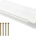 showingo RV Roof Refrigerator Vent Cover 65528 Replacement for Ventmate 65528 Dometic White Refrigerator Vent Cover
