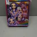 Rainbow High Fashion Doll with Slime & Pet - Violet (Purple) - 28 cm Shimmer Doll with Sparkle Slime, Magical Pet and Fashion Accessories - Kids Toy - Great for Ages 4-12 Years