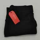 Conceited Stretch Slacks for Women - Wear to Work - Tummy Control - Slim Leg - Pockets - Ponte   (Medium, Motivate - Black)