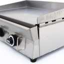 Commercial LPG Gas Griddle with Pressure relief valve Grill Griddle Tabletop Flat Top Countertop Restaurant Griddle Grill Teppanyaki Grill