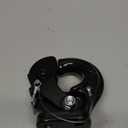 SPARKWHIZ Pintle Hook Hitch 66,000 lbs, Fits 2-1/2 to 3-Inch Lunette Ring Pintle Hitch Receiver, Forged Steel Structure, Anti Corrosion and Anti Rust Coating