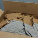 Carhartt Firm Duck Dog Bed, Durable Canvas Pet Bed with Water-Repellent Shell, Carhartt Brown with Sherpa Top, Large (33.0"L x 41.0"W x 4.3"Th)