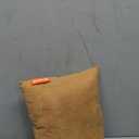 Pipsqueak Microfiber Pillow - Small, Mini, Tiny - 11 x 7 in - Perfect for Travel, Cars, Airplanes, Camping, Dogs, Toddlers, Kids, Lumbar, Knees and Neck - Ages 2 Yrs and Up (Khaki)