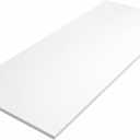 1/2" Thick x 16" Wide x 80" Long Upholstery Cushion - Firm 44 ILD High-Density Foam, Made in USA