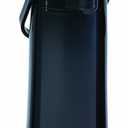 Wilbur Curtis Thermal Dispenser Air Pot, 2.2L Black Body Glass Liner Lever Pump - Commercial Airpot Pourpot Beverage Dispenser - TLXA2203G000 (Each)