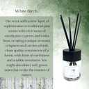 Reed Diffuser Set | 100 ml (3.4 fl oz) White Birch Scent | Reed Diffuser Set | Aromatherapy Diffusers | Reed Diffuser Oil for Home and Spa Fragrance