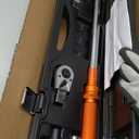 VEVOR Adjustable Torque Wrench 1/2 Inch Drive, 20-160Ft.lb/27.1-216.8Nm, 38MM Open End, 3/8 Inch Drive Torque Wrench with Interchangeable Jaw & Ratchet Head for HVAC, Car, Moto, Narrow Pipeline