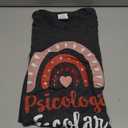 Bilingual School Psychologist 2023 Psicologa Escolar T-Shirt, Medium, Black
