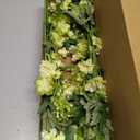 IPOPU Sage Green Delphinium Artificial Flowers 5PCS Silk Larkspur Realistic Faux Snapdragon for Vase, Wedding Centerpieces, Home Table Party Decor