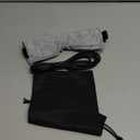 Heated Eye Mask  Warm Compress for Dry Eyes, USB Electric Heating Pad for Stye & Chalazion Eye Treatment, Eye Sleep Mask for Dark Circles and Puffiness Relief (Gray)