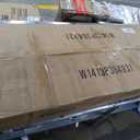 KEIKI Full Size Upholstered Platform Bed Frame with Cute Rabbit Ear Shaped Headboard and Pocket, for Boys and Girls, Platform Bed with Guardrail and Slats, No Box Spring Required, Easy Assembly, Beige