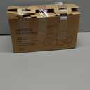 Umatoll Colorful Lighting Baby Balance Bike Toys for 1 Year Old Boys Gifts, Adjustable Seat Baby Walker, One Year Old Boy Birthday Gifts, 12-24 Months Toddler First Ride on Toys (Black)