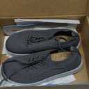 PROMOLA Wide Toe Box Shoes for Men Casual Dress Shoes Mens Mesh Slip on Walking Sneakers Comfortable Grey, Size 14