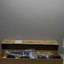 Portable Pickleball Net Set with Wheels, Regulation Size 22 FT & Half Court 11 FT, Steady Metal Frame Pickle Ball Net Set System with Carry Bag for Backyards, Driveways, and Garages (Black&Yellow)