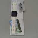 Smart Watch for Women Android & iPhone, Alexa Built-in, 1.8" Touch Screen Fitness Tracker with Answer/Make Calls, IP68 Waterproof Heart Rate/Sleep/SpO2 Monitor, Pedometer, 100+ Sport Modes, White