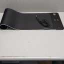 GIM Wireless Charging RGB Gaming Mouse Pad 15W, LED Mouse Mat 800x300x4MM, 10 Light Modes Extra Large Mousepad Non-Slip Rubber Base Computer Keyboard Mat for Gaming, MacBook, PC, Laptop, Desk (Black)