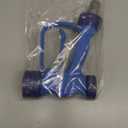 Blue High Flow Rear Entry-YG1635S- Soft Wash Gun | 350 PSI 16 GPM | 1/2" BSP High Volume Low Pressure Wash Down Spray Gun with SS Swivel Pin (Blue)