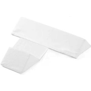 Side Sleeper Weddge Adjustable Soft and Breathable Cushion (White Pure)