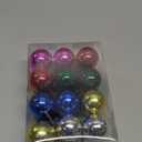 Christmas Ball Ornaments 24ct 60mm Balls Essential Plastic Shatterproof Christmas Tree Decorations Ornaments Balls Party Decorations (Smooth-6cm/6color)