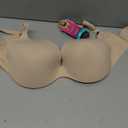 LetsJoli Wireless Bras for Women No Underwire Jelly Bras Seamless Push Up Full Coverage Bralettes Comfortable Everyday Bra (Medium, Skin)