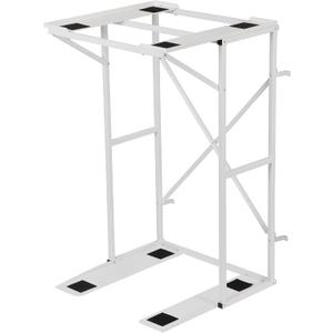 Universal Washer Dryer Stacking Rack Stand Heavy-Duty Carbon Steel, Premium Washer Dryer Stand Compatible with Most Brands and Models
