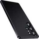 Slim Designed for Samsung Galaxy S25 Ultra Case,Paper-Thin Matte Finish Skin Back Case Scratch Protection,No Drop Protection,Cover with Camera Protection for Men 6.9 Inch (Black)