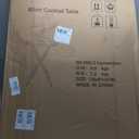 GUAGUA 32" Round Plastic Folding High Top Table - Versatile Bar, Cocktail & Portable Pub Table for Parties, Bistro & Events(White)