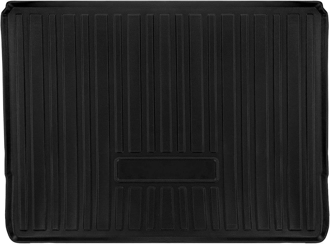 Car Rear Cargo Mats Fit for Ford Bronco 4 Door 2021 2022 2023, TPE Durable Odorless Anti-Slip All Weather Custom Trunk Liner Black, 
30"L x 22"W x 8"Th