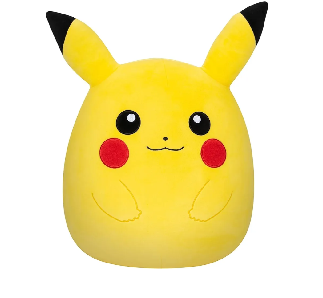 Kelly Toy Squishmallows Pikachu Plush - Ultrasoft Stuffed Animal, Official Pokemon (20 Inch)