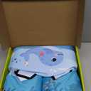 DRQ Toddler Swim Vest, Toddler Floaties for 22-66lbs Kids, Puddle Jumper Kids Life Jacket with Shoulder Harness Arm Wings for Girls Boys 2 3 4 5 6 Years Old (Whale-style)