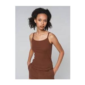 Women's Slim T Shirt Tops (X-Large, Brown)
