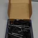 Perfect Curve Handbag and Purse Organizer | Hold up to 18 Bags | Over The Door Organizer for Purses and Handbags | Adjustable Clips | 2 Straps | Black