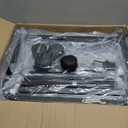 Wire Laundry Hamper Cart, Rolling Laundry Carts with Pull Handle, Black Tall Laundry Basket, Commercial Wire Laundry Hamper Cart-23.6 * 15.75 * 28 inches