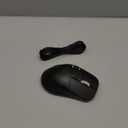 TECKNET Wireless Mouse, Bluetooth Mouse (BT5.0/5.0 & 2.4G) Rechargeable 4800 DPI Ergonomic Optical Mouse with 6 Adjustable, Quiet Clicks, USB A Receiver, 7 Buttons, Wide Compatibility - Black