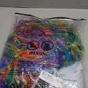 192 Pcs New Years Plates and Napkins, Colorful New Year Tableware Set Includes Happy New Year Banner Tablecloth Balloons, New Years Eve Party Supplies 2026 for 24 Guests