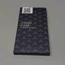 Magnetic Compatible with iPhone 16 Pro Max Case with Stand [Military Grade Drop Tested][Compatible with Magnet] Ring Translucent Slim Hard Back Soft Edge, Black