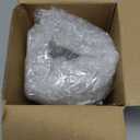 1 Pcs 9.6 oz Cruet Dispenser for Olive Oil Vinegar Soy Sauce Dispenser Bottle Glass Soy Sauce Container Oil Bottle for Kitchen Cooking Barbecue(Black)