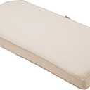 Classic Accessories 62-016-BEIGE-EC Contoured Bench Cushion, 41"W x 18"D x 3"Thick, Antique Beige
