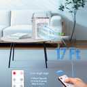 Portable Air Conditioners, Air Cooler Evaporative Personal Mini AC with Remoter, 4 Wind Speed, 2-4-6H Timer, 2 Modes, Colorful Night Light, Portable AC for Room, Car, Bedroom, Office, Outdoor