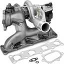 28231-2G410 2.0L Turbocharger Assembly with Gasket Compatible with Kia Optima Sportage Hyundai Sonata Santa Fe Sport 2011-2016, Replace # 28231-2G400, 28231-2G420, 90142-01030, 90142-01031
