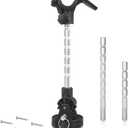 Trolling Motor Stabilizer Support Mount for Minn Kota Terrova/Ulterra/PowerDrive/Riptide, Garmin Force Kraken, MotorGuide Xi5/Xi3/Tour Pro - Shock Absorber, Reduce Bounce - Adjustable Aluminum Rod