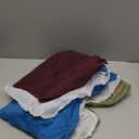 Ficerd 3 Pack Big and Tall Shirts for Men V Neck Cotton Long Sleeve Tee L-7XL Casual Loose Tops Oversized Basic T Shirts