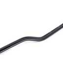 Motorcycle Handlebar 7/8" 22mm Cafe Racer Handlebars Low Rise Drag Bars Universal For Cafe Race Bobber Motocross Dirt Pit Bike ATV Ebike Mini Bike Black