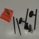 Candle Sconces Long Wall Candle Holder - Set of 2 Black Long Wall Candle Sconce Retro Chic Wall Sconces Candle Holder Decoration for Dining Room, Living Room, Office, Bathroom