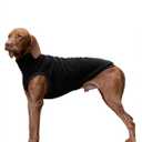 Haloumoning Fleece Dog Sweater Turtleneck Pullover Sweatshirt Pet Winter Warm Clothes (X-Large, Black)