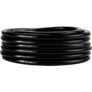 Alpine Corporation 100' PVC Tubing with 1/2" Inside Diameter and 1/8" Wall for Ponds and Fountains, Black