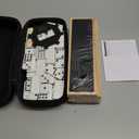 Mexican Train Dominoes Set with 4 Wooden Racks, Double 12 Dominos Game with 91 Dot Tiles, 9 Trains, Hub, Classic Family Board Game for Adults Kids, Travel,Party