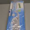 KOKL Disposable Toilet Brush, Toilet Bowl Cleaner Brush with 50PCS Toilet Brush Refills, Toilet Cleaner Refill Pads, Disposable Toilet Bowl Brush and Storage Caddy for Bathroom Cleaning(1-Set)